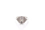Bague 53 Bague en platine à diamants taille émeraude 58 Facettes 27425-27427-27428-27763