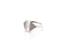 Bague 53 Bague en platine à diamants taille émeraude 58 Facettes 27425-27427-27428-27763