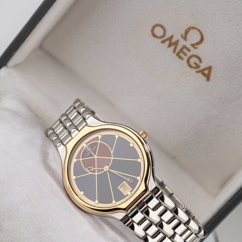 Omega De Ville Symbol - Montre unisexe en or et acier 58 Facettes TOT-02325