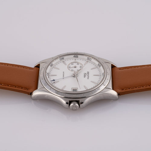 Zenith Elite GMT - Montre en acier 58 Facettes TOT-02243