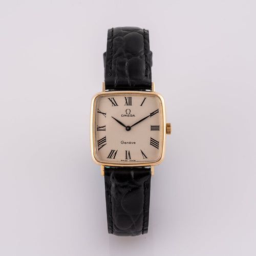 Montre Omega Genève - Montre unisexe plaqué or 58 Facettes TOT-02288