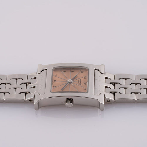 Montre Hermès Heure H - Montre femme en acier 58 Facettes TOT-02290