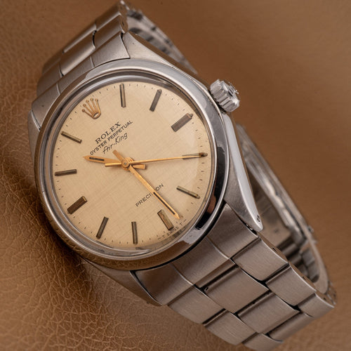 Rolex Oyster Perpetual Air-King - Montre 5500 en acier 58 Facettes TOT-02303