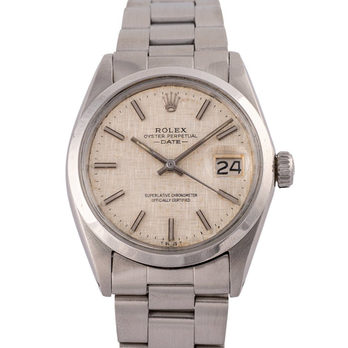 Rolex Oyster Perpetual Date - Montre en acier 58 Facettes TOT-02302