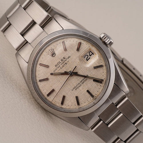 Montre Rolex Oyster Perpetual Date 1500 - Montre en acier 58 Facettes TOT-02302