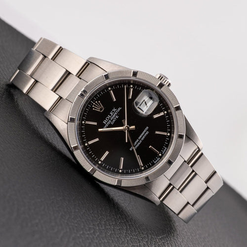 Montre Rolex - Montre Oyster Perpetual Date 15210 58 Facettes TOT-02282