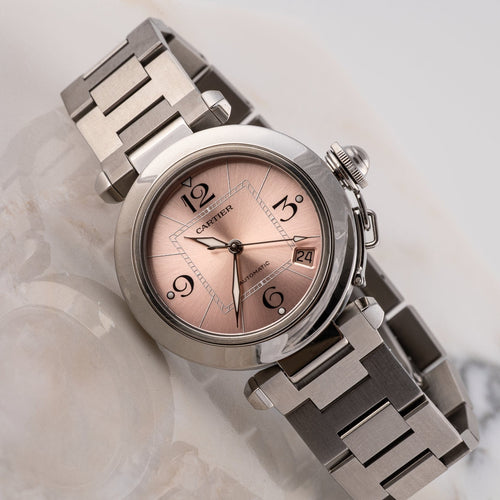 Cartier Pasha C - Montre W31075M7 en acier 58 Facettes TOT-02307