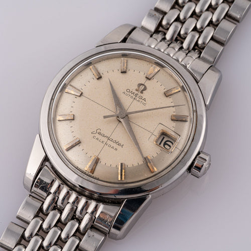 Omega Seamaster Calendar - Montre automatique en acier 58 Facettes TOT-02157