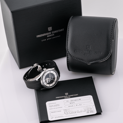 Frederique Constant Heart Beat - Montre femme en acier 58 Facettes TOT-02451