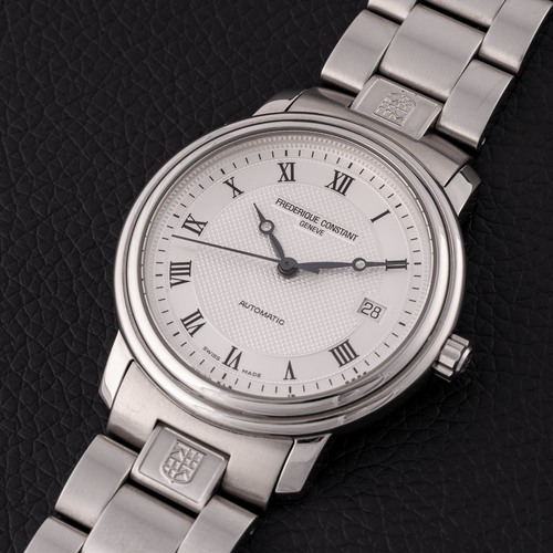 Frederique Constant Classics Heart Beat - Montre automatique en acier 58 Facettes TOT-02450