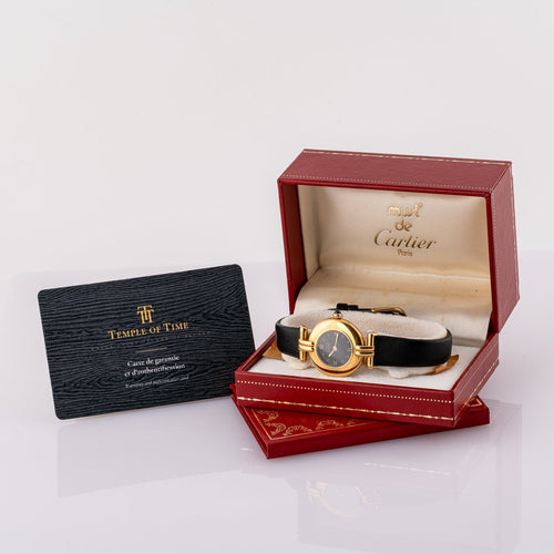 Montre Cartier - Montre Must de Colisée 590002 plaqué or 58 Facettes TOT-02448
