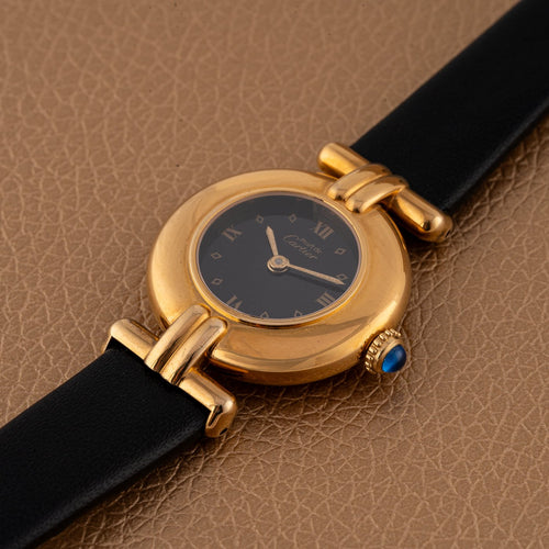 Montre Cartier - Montre Must de Colisée 590002 plaqué or 58 Facettes TOT-02448