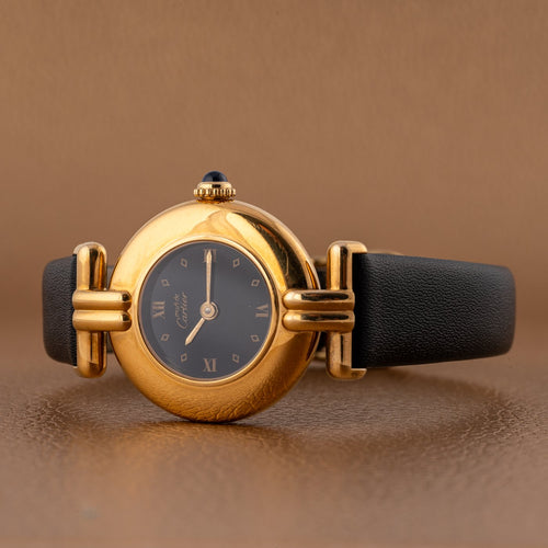 Montre Cartier - Montre Must de Colisée 590002 plaqué or 58 Facettes TOT-02448