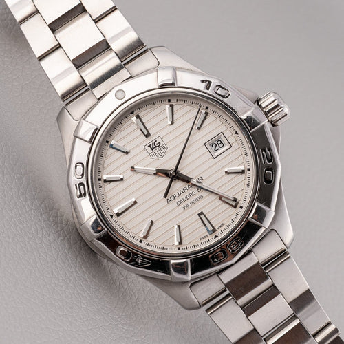 Montre TAG Heuer - Montre Aquaracer Calibre 5 WAP2011 58 Facettes TOT-02445