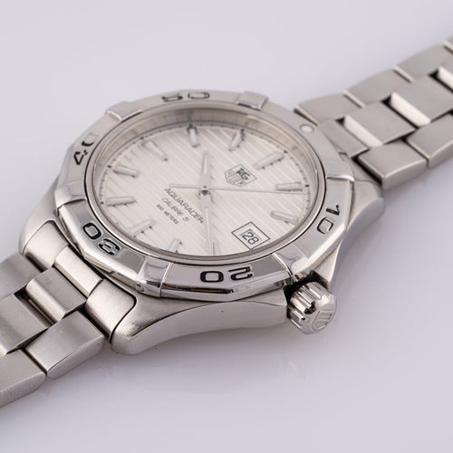 Montre TAG Heuer - Montre Aquaracer Calibre 5 WAP2011 58 Facettes TOT-02445