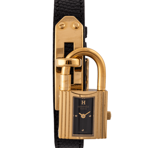 Hermès Kelly - Montre en plaqué or 58 Facettes TOT-02443