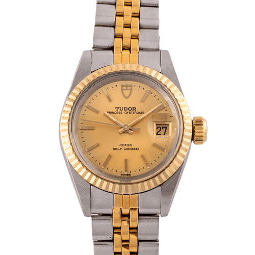 Montre Tudor Princess Date - Montre femme en or et acier 58 Facettes TOT-02442