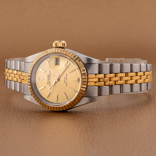 Montre Tudor Princess Date - Montre femme en or et acier 58 Facettes TOT-02442