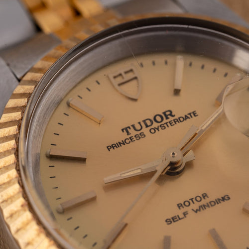 Montre Tudor Princess Date - Montre femme en or et acier 58 Facettes TOT-02442