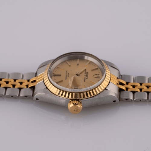 Tudor Princess Date - Montre femme en or et acier 58 Facettes TOT-02442