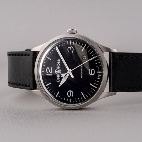 Montre Bell & Ross - Montre Black Steel BRV1-92-S 58 Facettes TOT-02441