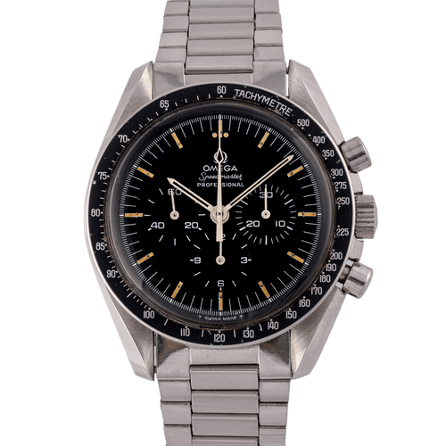 Omega Speedmaster Professional Moonwatch - Montre chronographe en acier 58 Facettes TOT-02439