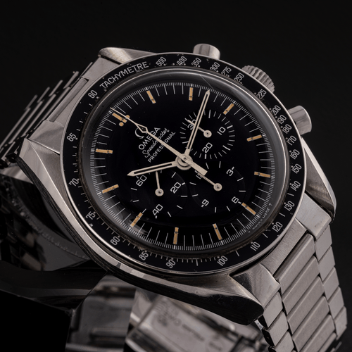 Omega Speedmaster Professional Moonwatch - Montre chronographe en acier 58 Facettes TOT-02439
