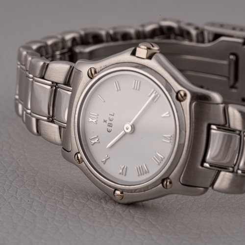 Ebel Classic Wave - Montre femme en acier 58 Facettes TOT-02436
