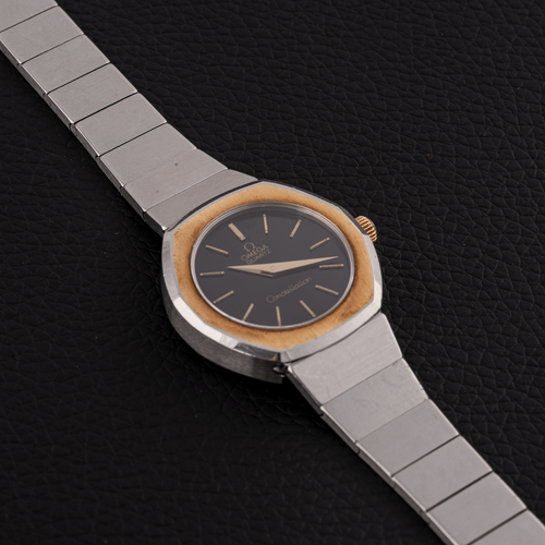 Omega Constellation - Montre quartz en acier 58 Facettes TOT-02434