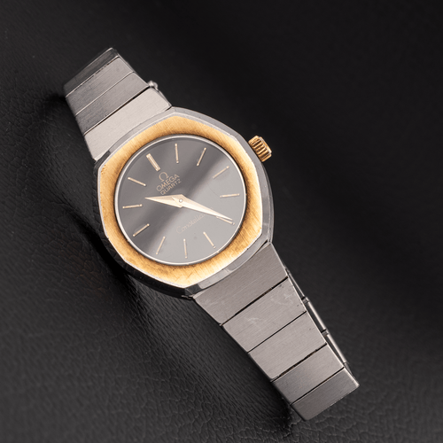 Omega Constellation - Montre quartz en acier 58 Facettes TOT-02434
