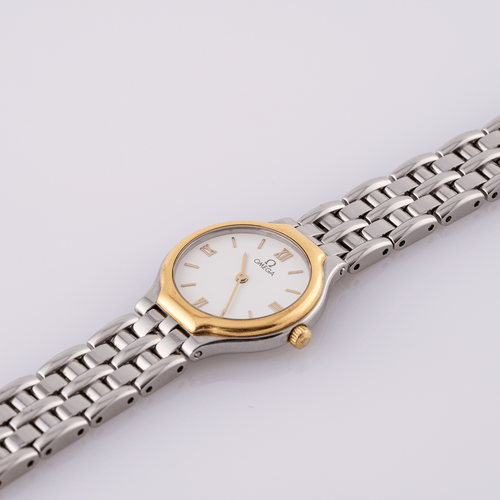 Omega De Ville - Montre femme en or et acier 58 Facettes TOT-02432
