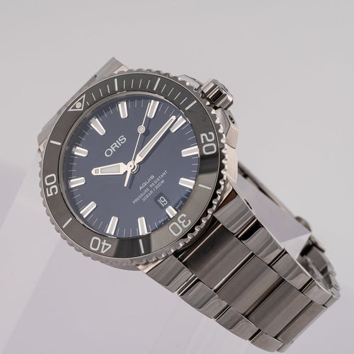 Montre Oris Aquis - Montre de plongée automatique 43 mm 58 Facettes TOT-02425