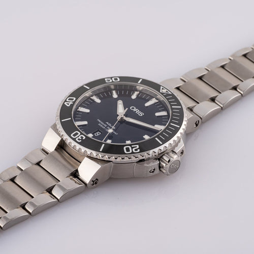Montre Oris Aquis - Montre de plongée automatique 43 mm 58 Facettes TOT-02425