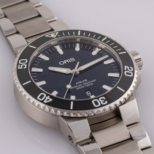 Montre Oris Aquis - Montre de plongée automatique 43 mm 58 Facettes TOT-02425