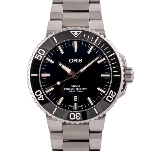 Montre Oris Aquis - Montre de plongée automatique 43 mm 58 Facettes TOT-02425