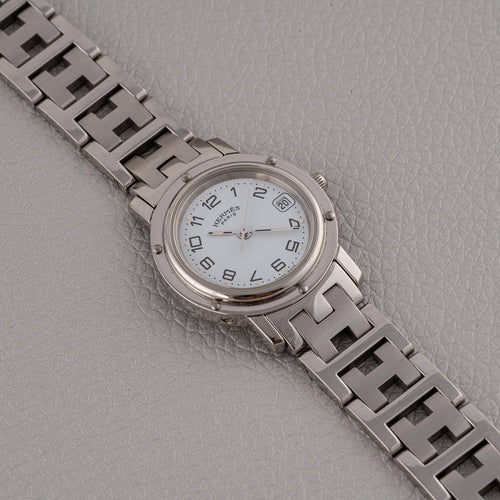 Montre Hermès - Montre Clipper CL4.210 pour femme 58 Facettes TOT-02417