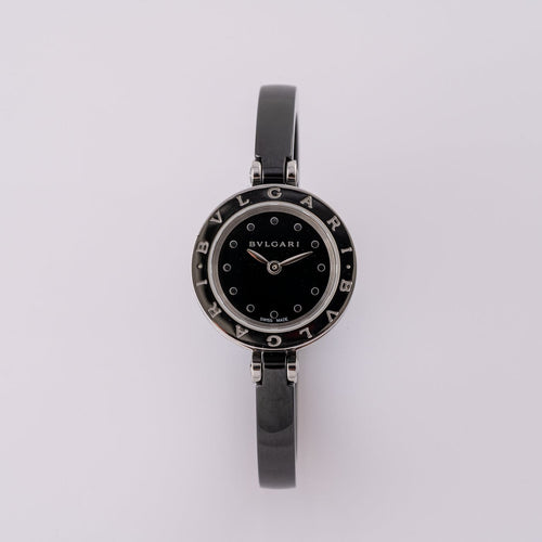 Montre Bulgari - Montre B.Zero 1 BZ23SC en acier, cadran noir 58 Facettes TOT-02416