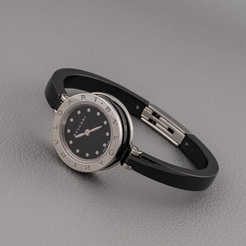 Montre Bulgari - Montre B.Zero 1 BZ23SC en acier, cadran noir 58 Facettes TOT-02416