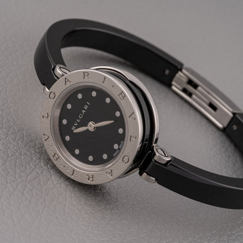 Montre Bulgari - Montre B.Zero 1 BZ23SC en acier, cadran noir 58 Facettes TOT-02416