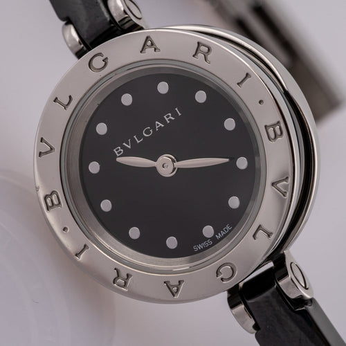 Montre Bulgari - Montre B.Zero 1 BZ23SC en acier, cadran noir 58 Facettes TOT-02416