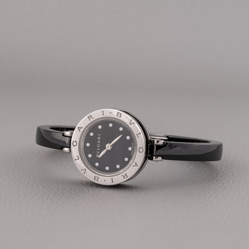 Montre Bulgari - Montre B.Zero 1 BZ23SC en acier, cadran noir 58 Facettes TOT-02416