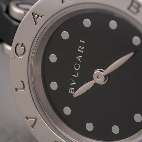 Montre Bulgari - Montre B.Zero 1 BZ23SC en acier, cadran noir 58 Facettes TOT-02416