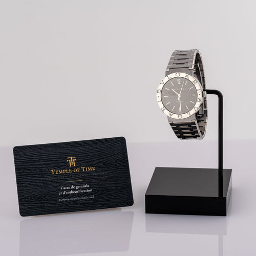Montre Bulgari - Montre automatique BB33SSAUTO en acier 58 Facettes TOT-02410