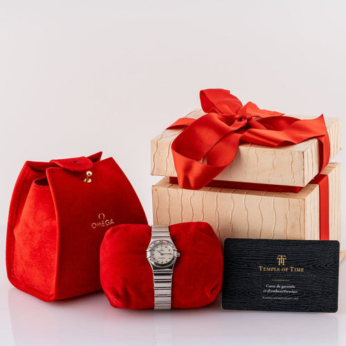 Montre Omega Constellation - Montre femme en acier 58 Facettes TOT-02409