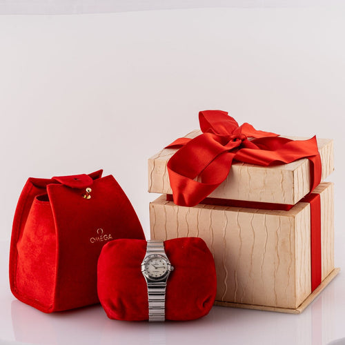 Montre Omega Constellation - Montre femme en acier 58 Facettes TOT-02409