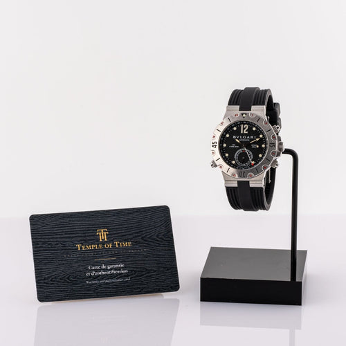 Montre Bulgari - Montre Diagono Scuba GMT SD38SGMT 58 Facettes TOT-02381