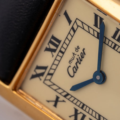 Montre Cartier Must de Tank - Montre unisexe en plaqué or 58 Facettes TOT-02343
