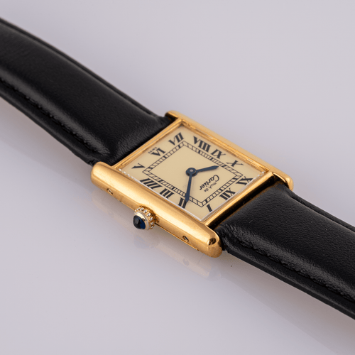 Cartier Must de Tank - Montre unisexe en plaqué or 58 Facettes TOT-02343
