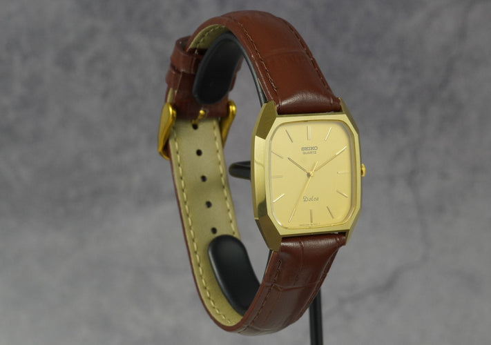 Seiko Dolce Tonneau - Montre en acier 58 Facettes TOT-11312