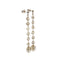 Boucles d'oreilles Boucles d’oreilles pendantes - Quarzs fumés et perles en or 18 ct 58 Facettes 31650